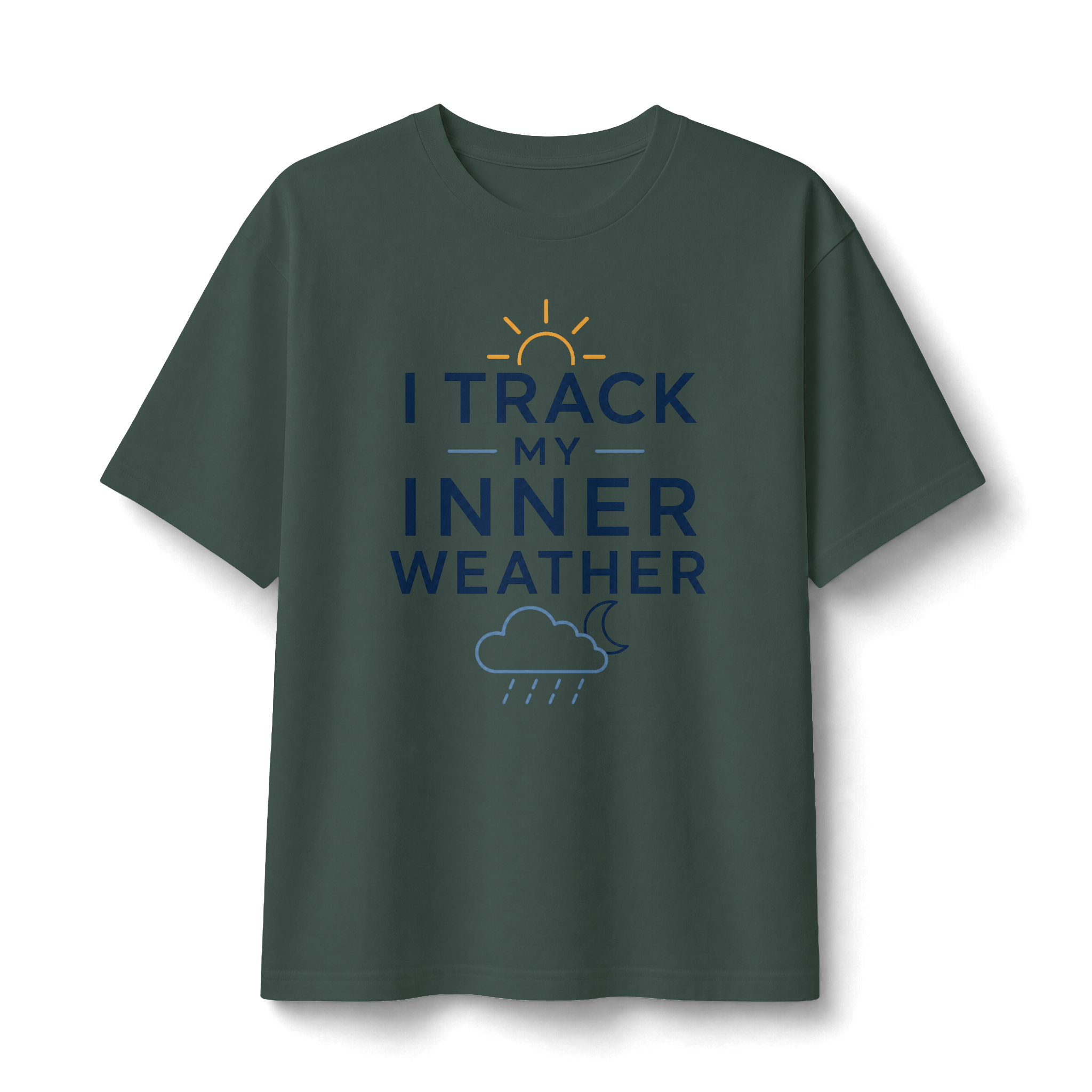 I Track My Inner Weather T-Shirt | Weather Quote Tee