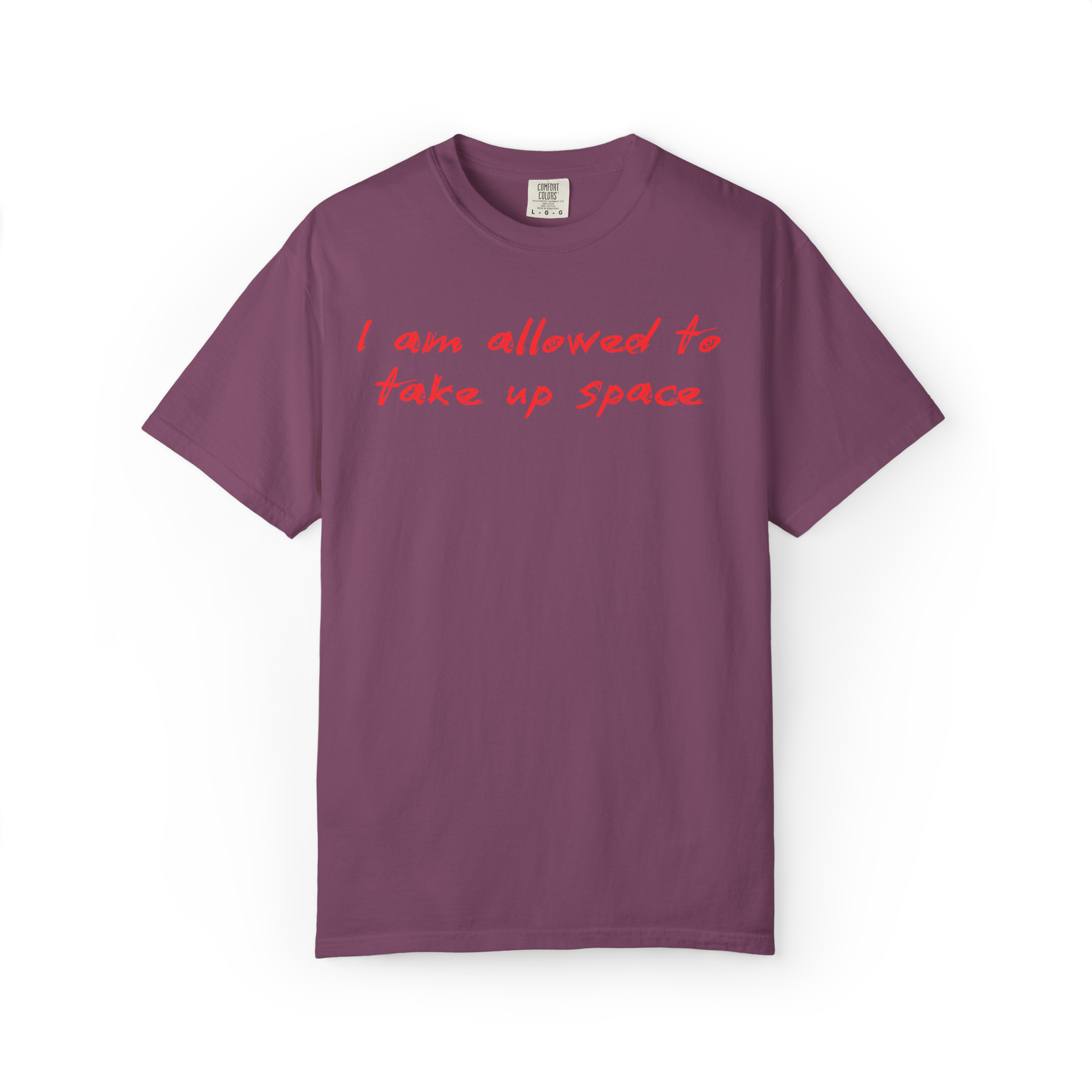 I Am Allowed To Take Up Space T-Shirt
