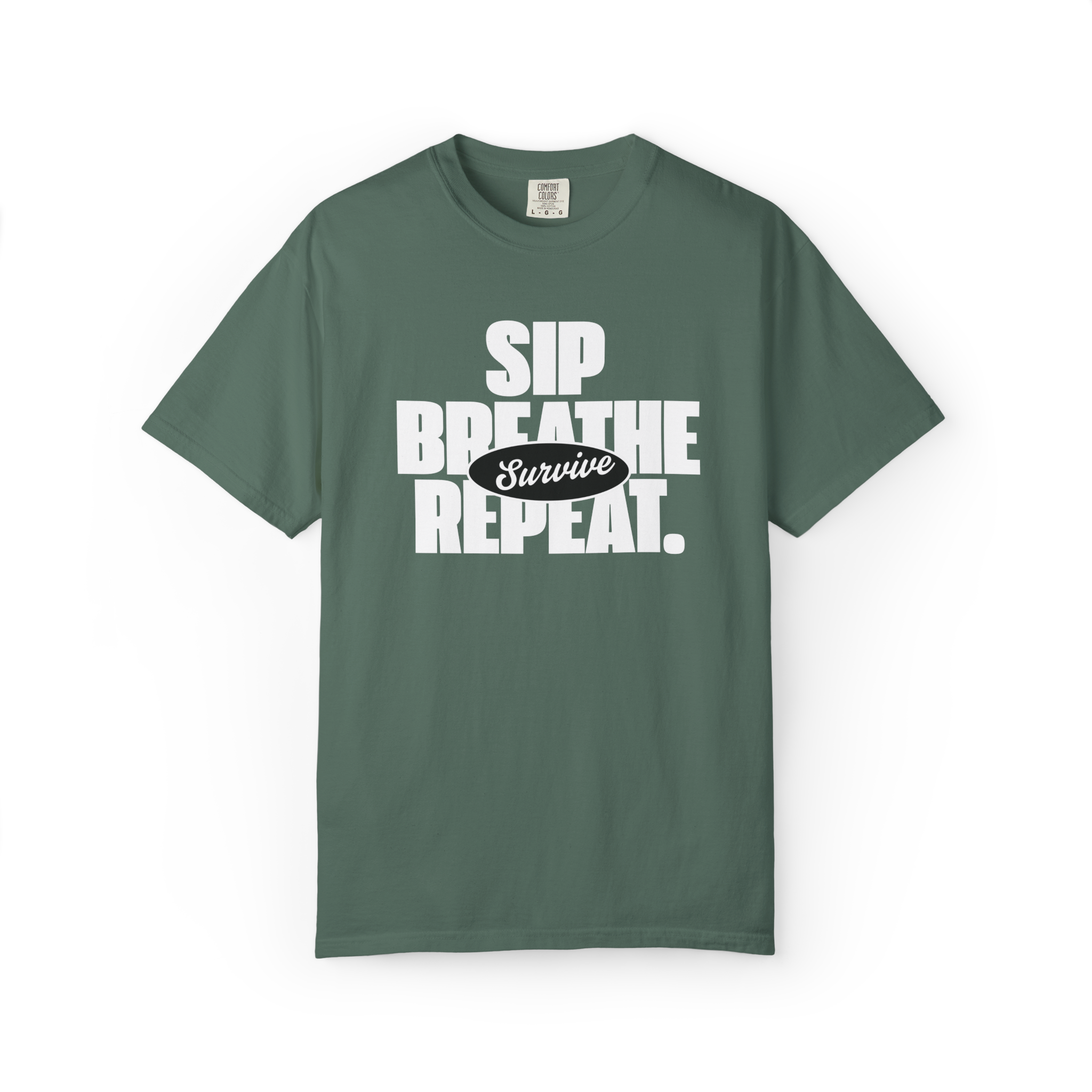 Sip Breathe Repeat "Survive" T-Shirt