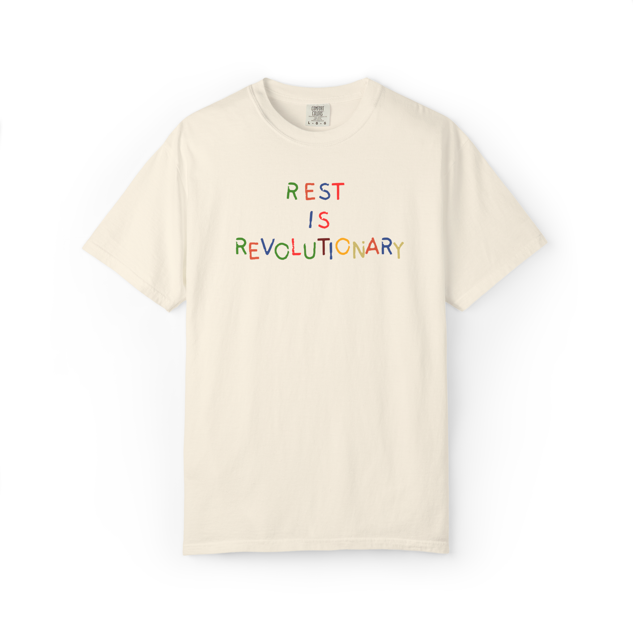 Rest Is Revolutionary T-Shirt — Positive Self-Care Graphic Tee