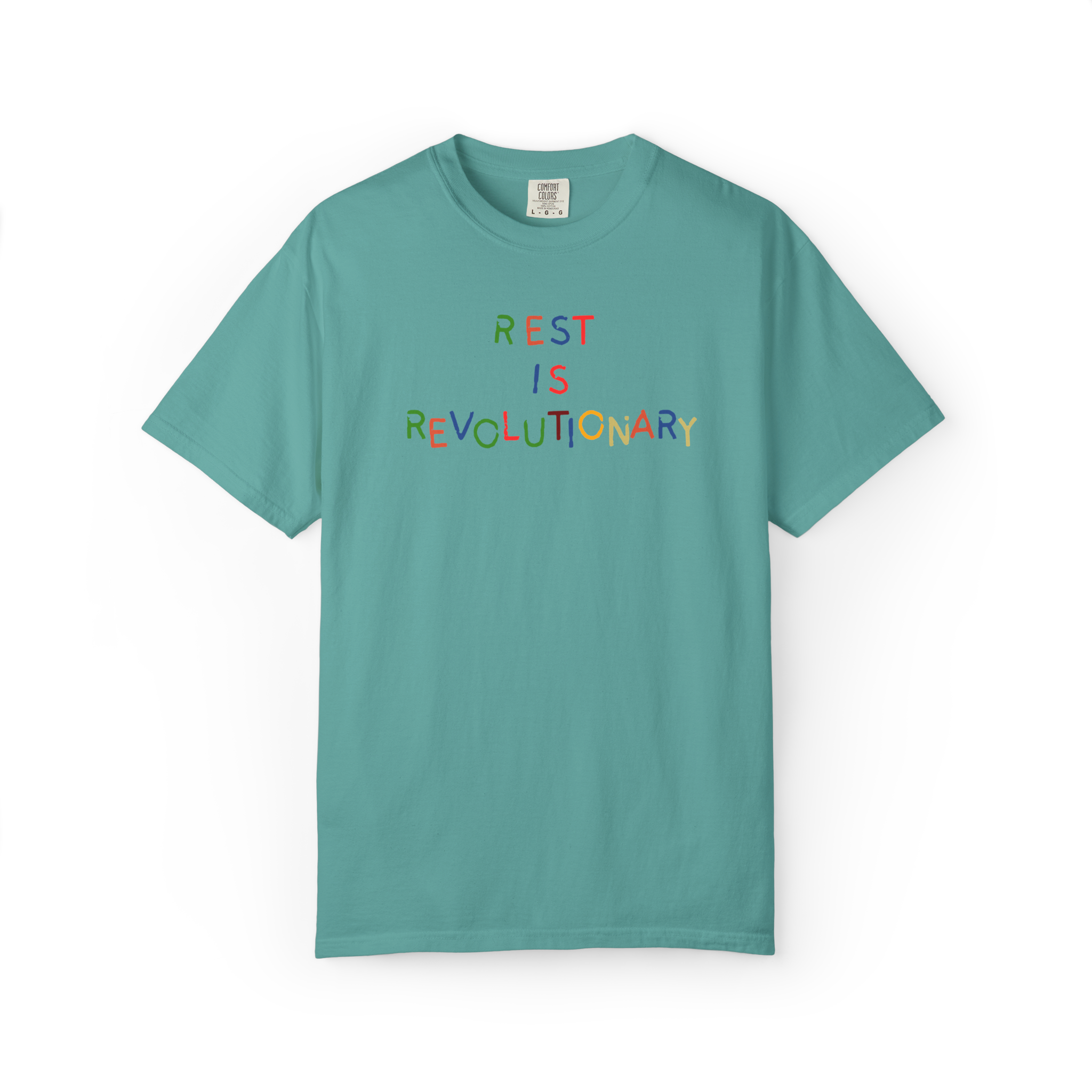 Rest Is Revolutionary T-Shirt — Positive Self-Care Graphic Tee