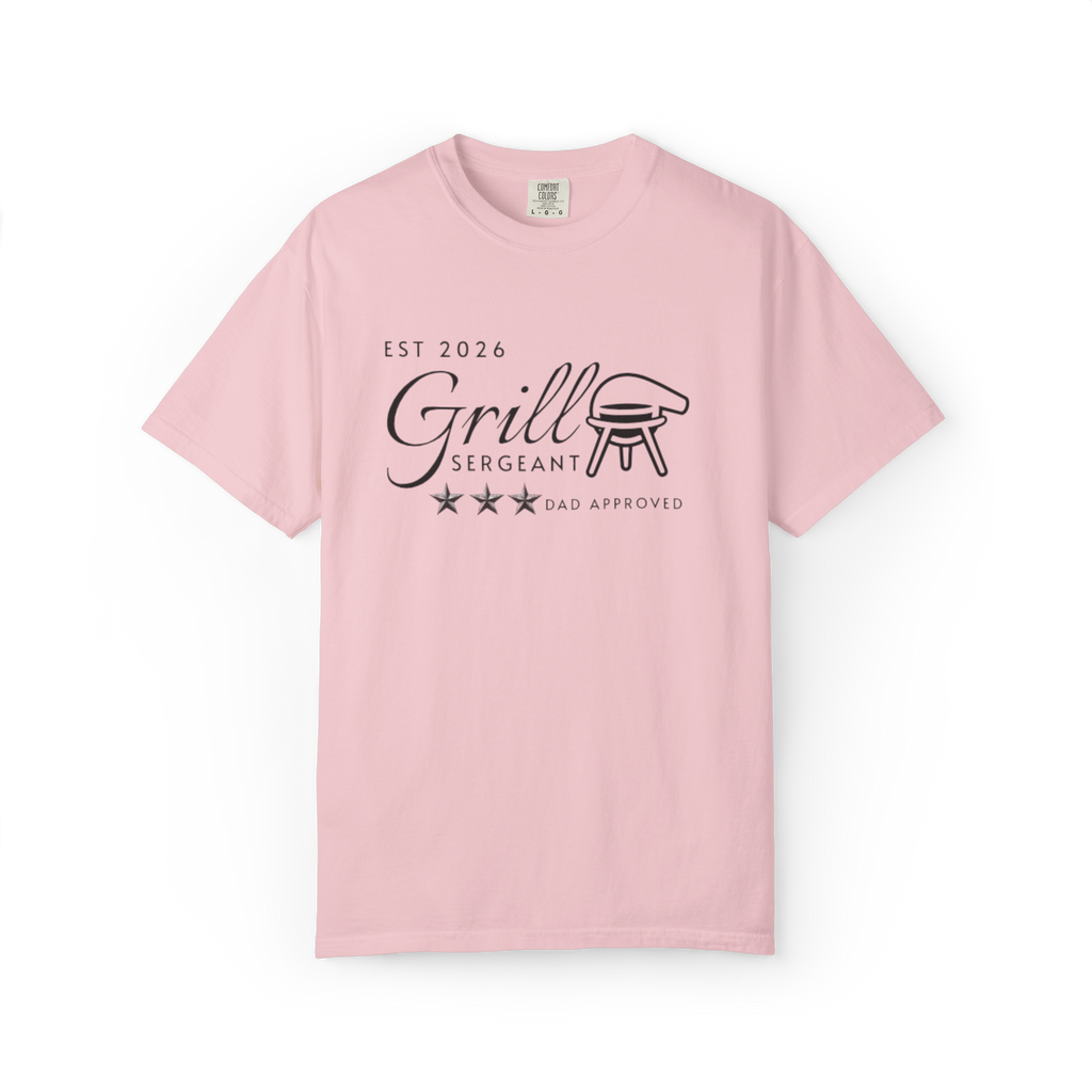 Grill Sergeant T-Shirt "Est 2026" Dad-Approved BBQ Tee