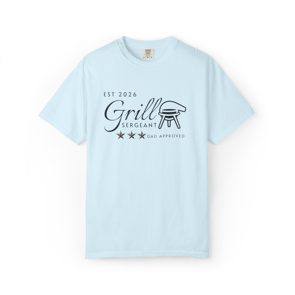 Grill Sergeant T-Shirt "Est 2026" Dad-Approved BBQ Tee