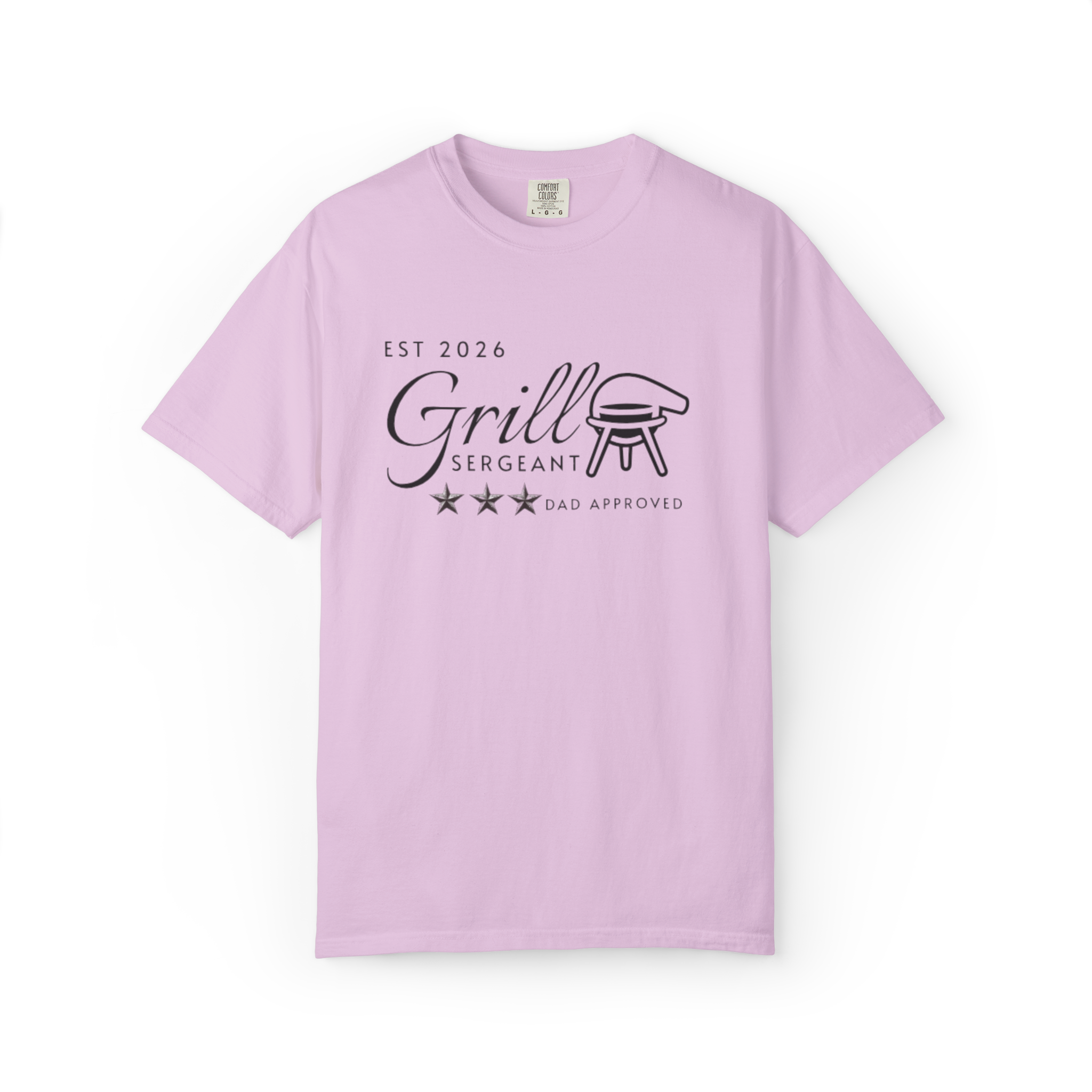 Grill Sergeant T-Shirt "Est 2026" Dad-Approved BBQ Tee