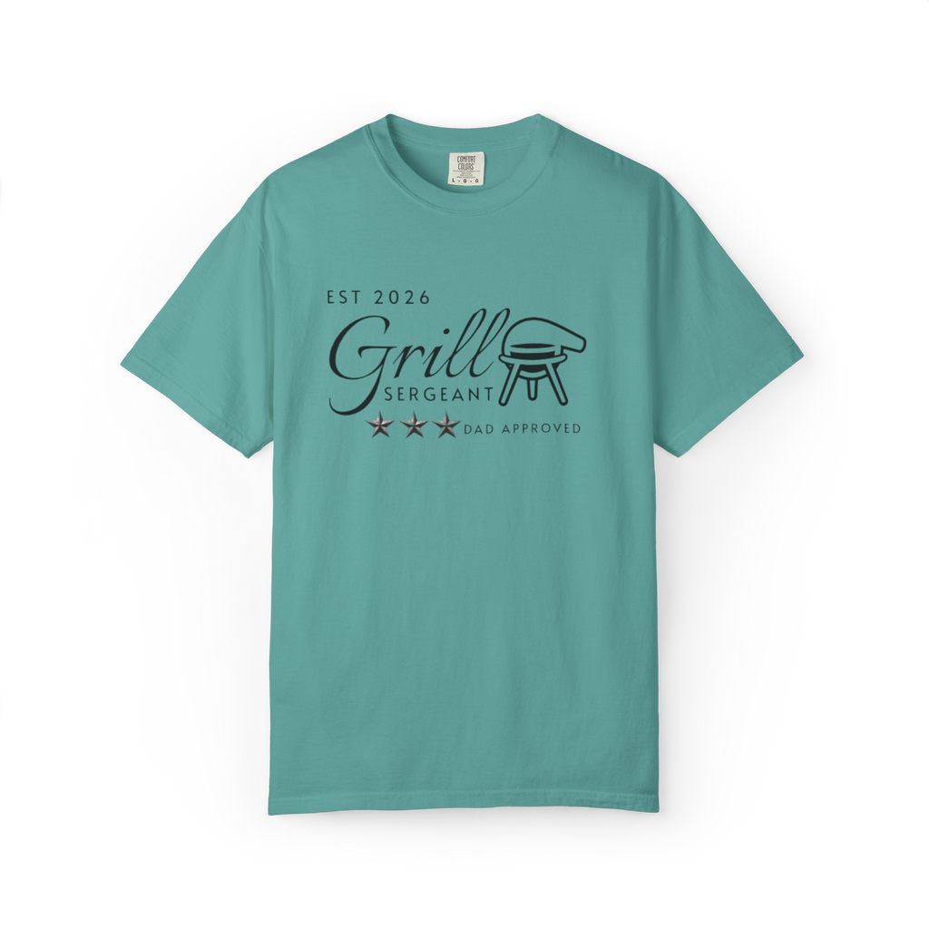 Grill Sergeant T-Shirt "Est 2026" Dad-Approved BBQ Tee