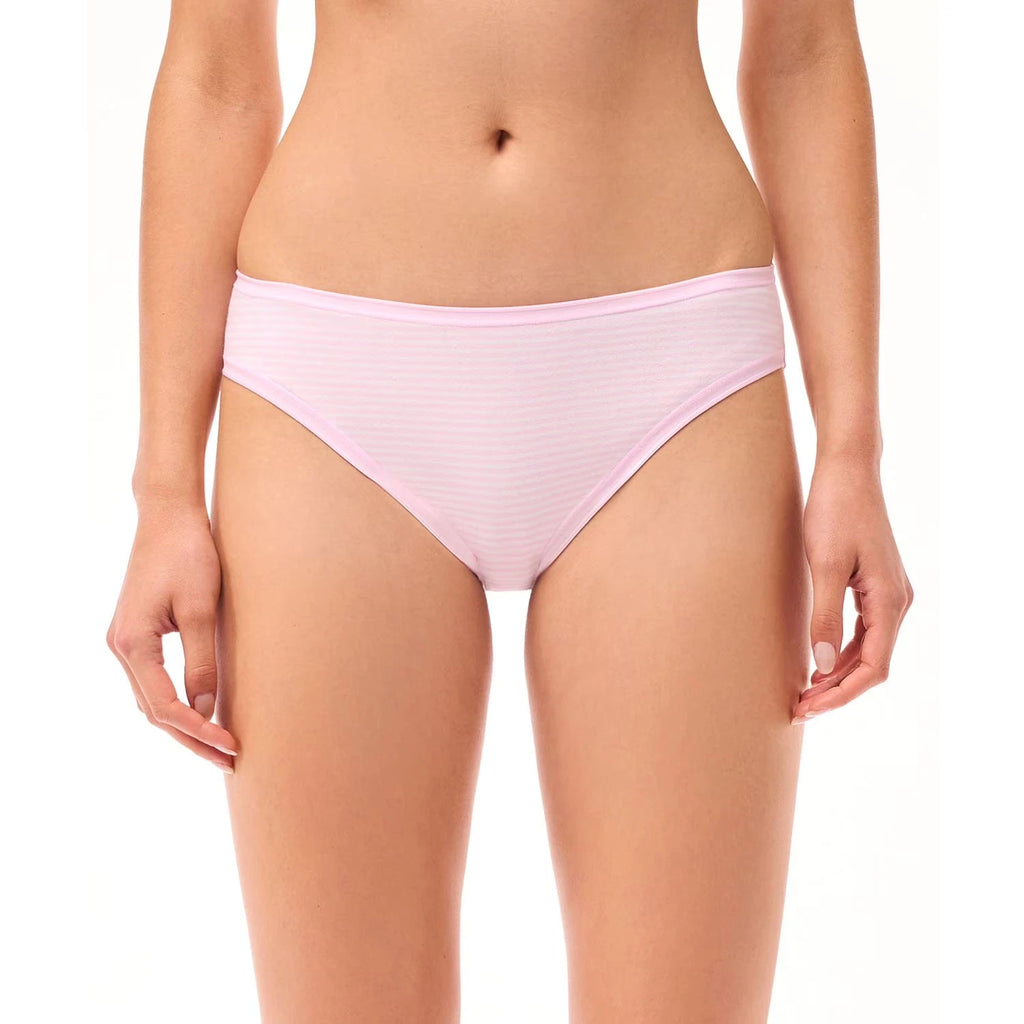 GapBody Women's 5-Pack Organic Cotton Stretch Bikini Pink Pack - Large
