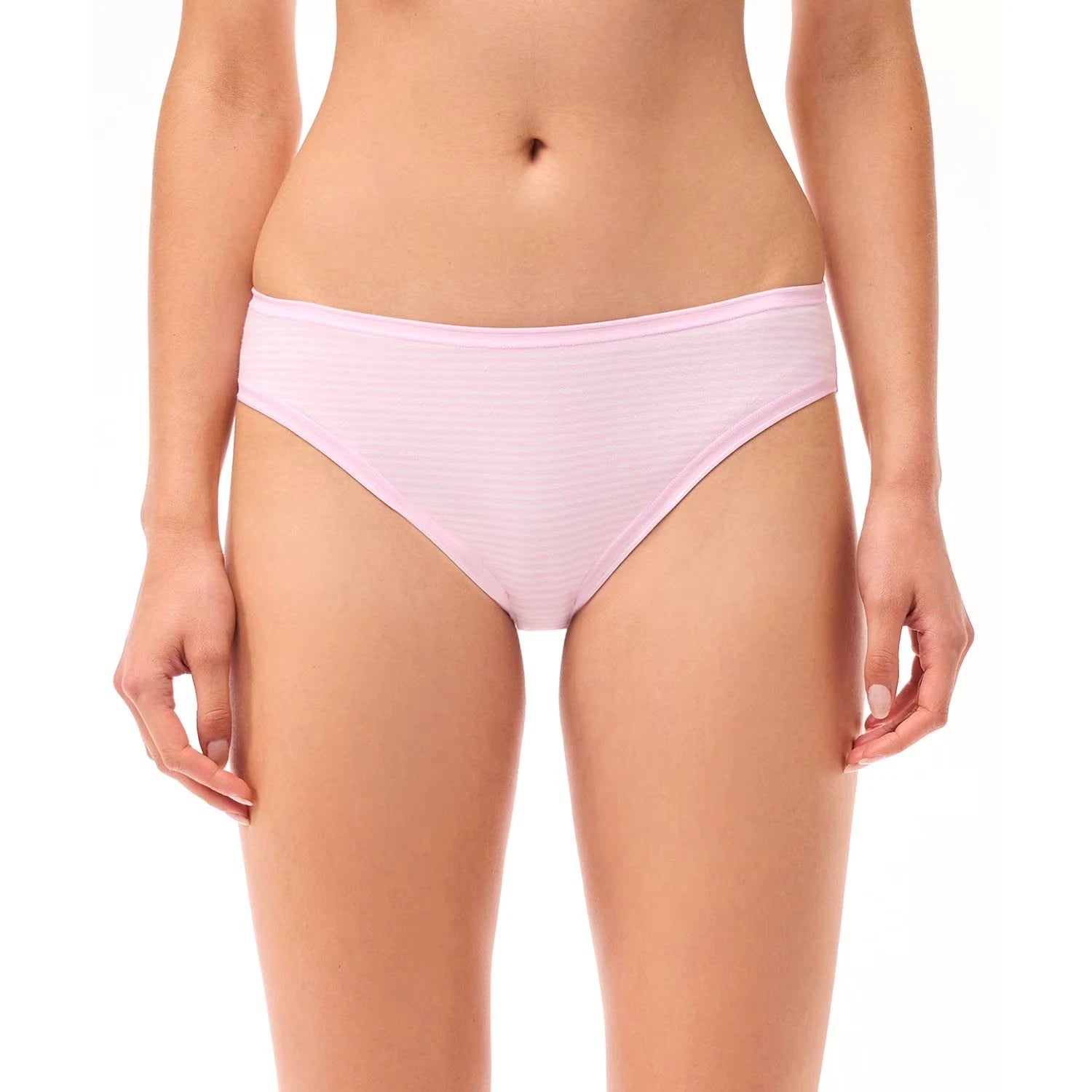 GapBody Women's 5-Pack Organic Cotton Stretch Bikini Pink Pack - Large