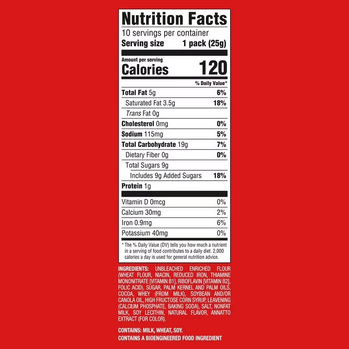 RITZ Drizzled Minis Fudge Crackers 10 Pack Sweet Salty School Lunch Snacks
